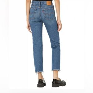 Levi Wedgie Straight Jeans